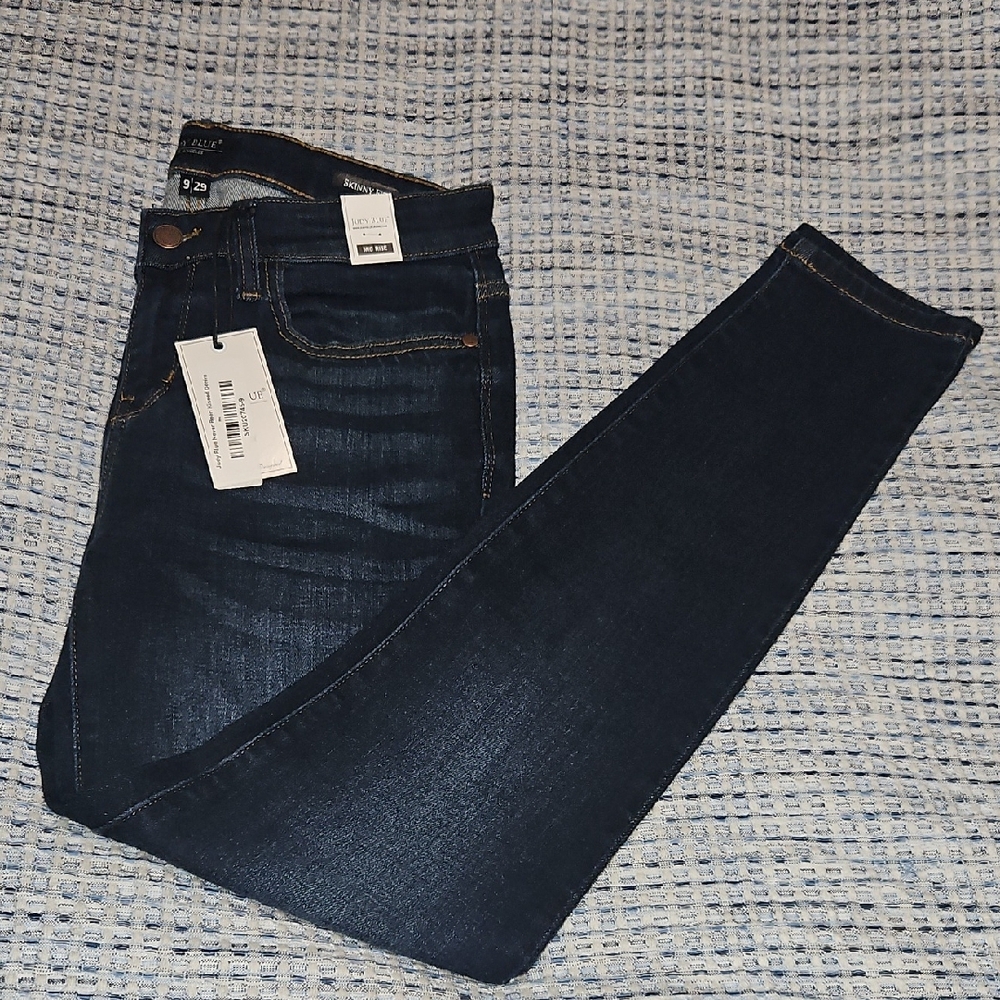 NWT Judy Blue Dark Wash Skinny Fit Jeans
